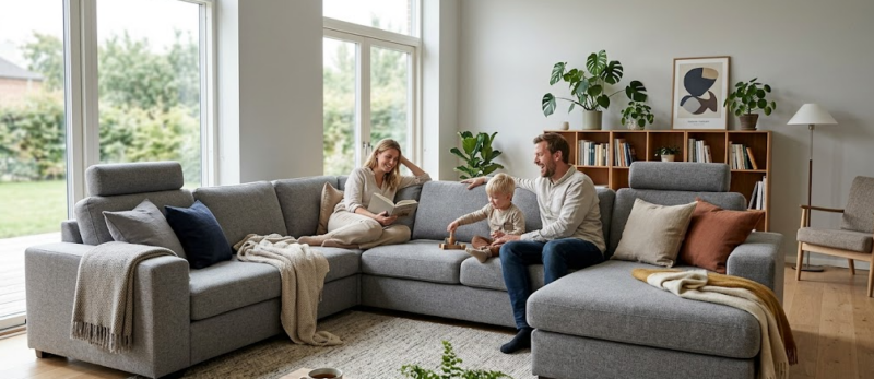 U-sofaer: Fokus på komfort, plads og multifunktionalitet i stuen U-sofaer: Fokus på komfort, plads og multifunktionalitet i stuen